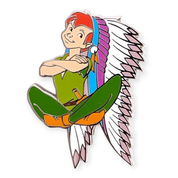 Peter Pan Disney Paris Pin: Chief Headdress